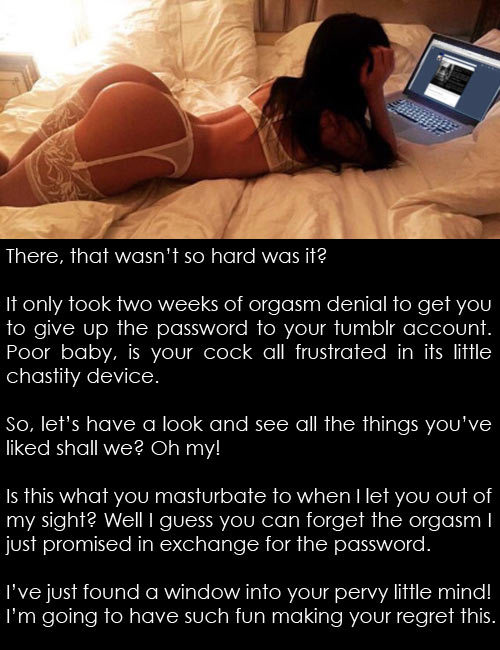 Porn websissy:  My girlfriend found out I had photos