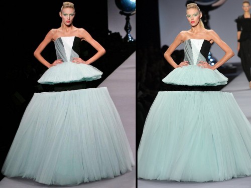 DIY Inspiration: Viktor &amp; Rolf Illusion Dress S/S 2010.If you try and make and “inspired” versio