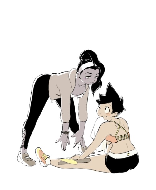 miraultraviolet:  let’s train together~