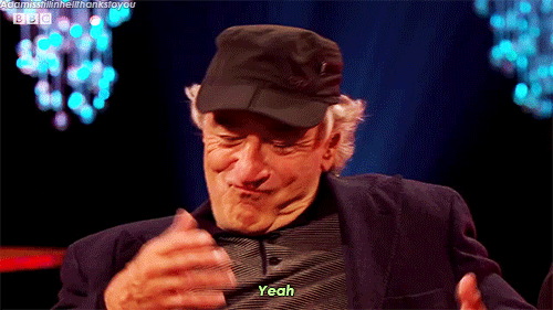 adamisstillinhellthankstoyou:Tom Hiddleston fanboying over Robert de Niro 