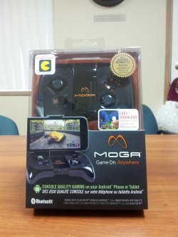 otlgaming:  POWER A MOGA CONTROLLER UNBOXING