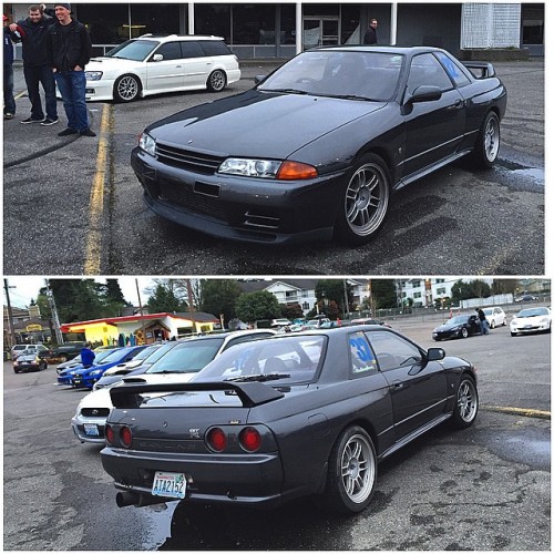 petrolsexual:  This is how it’s supposed to be. Import a car designed for racing, and give it hell. Really glad I met Eric, because not only is this the cleanest R32 I’ve ever seen, he uses it for everything it has to offer. No parking lot pimpin.