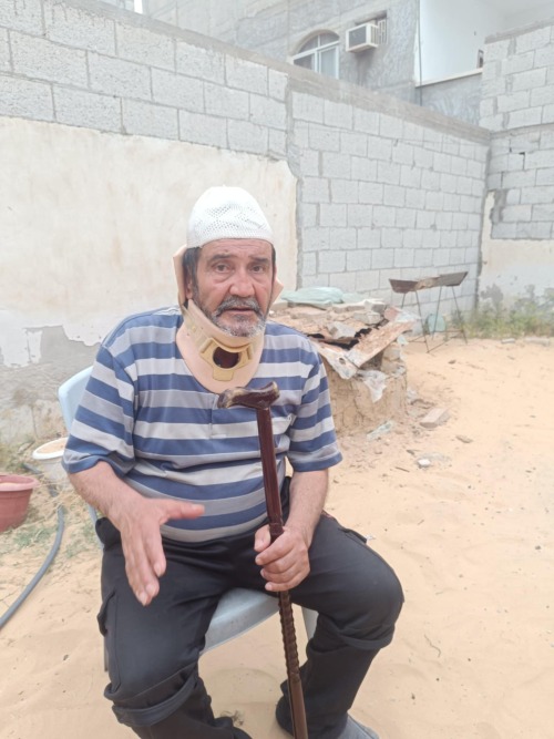Hello My Friend I'm From GAZA, I Ask You To Donate For My Father. This Is A Great Request From Me. He