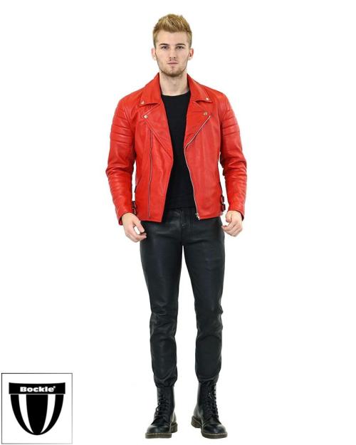 Bockle® Berlin Lederjacke Leder Jacke Leather Jacket