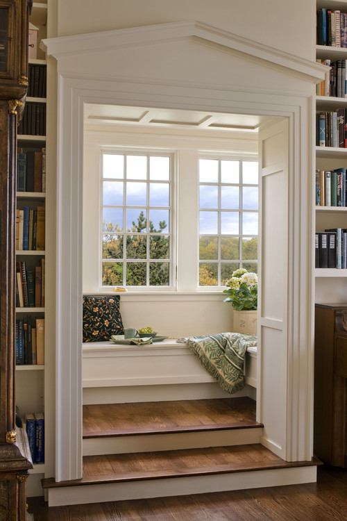 georgianadesign - Rocksyde reading nook, New England coast....