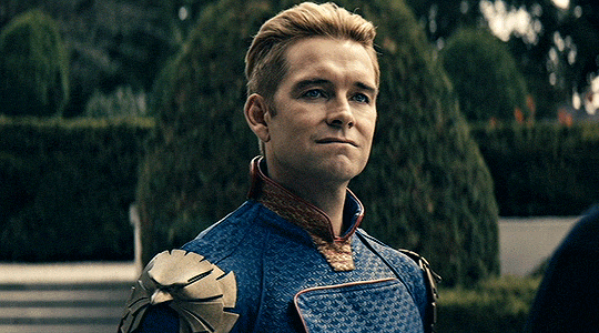 Homelander Laser Crowd Gif