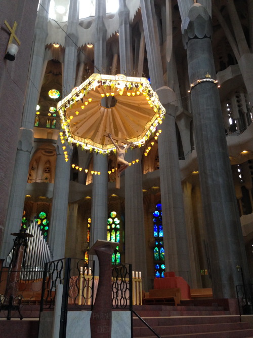 stopdropandvogue: La Sagrada Família in Barcelona, Spain I had not stepped foot in a Church s