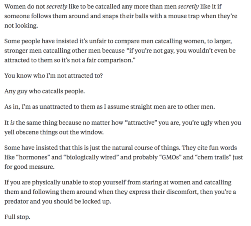 mysticalcoffeequeen:yayfeminism:[Source]This is literally the best answer and straight men still won