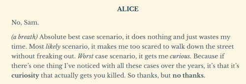 Alice Dyer, The Only Sane Person In This Podcast