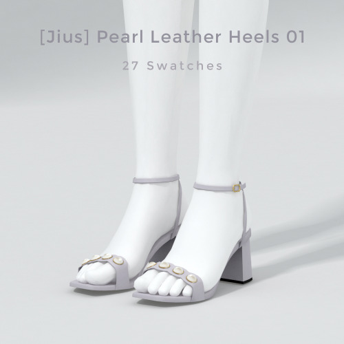 jius-sims: Bride Collection 02 [Jius] Suede Pumps 0230 swatches5k+ Polygons———————————[Jius] Flat Sa