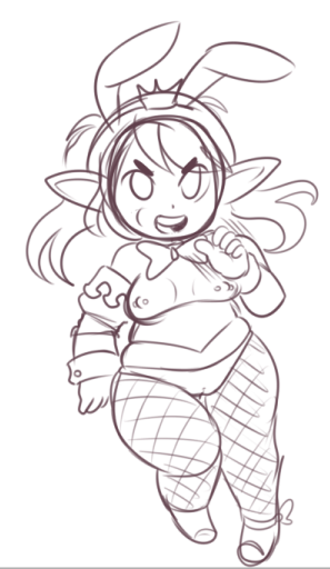 crablouse:  Sketches I did for @schwerergustav for his birthday!!! Featuring Ganini,