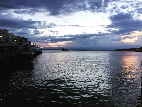 Down at the pier.