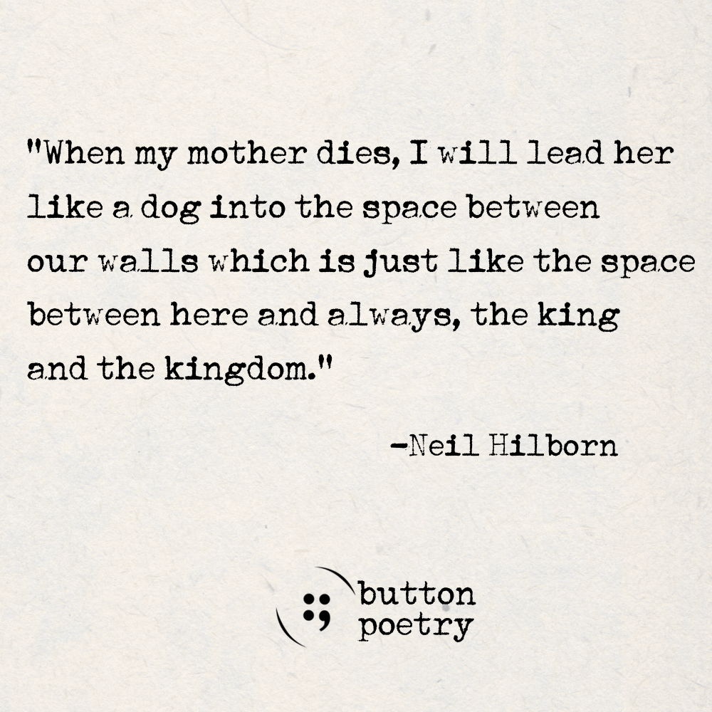 Button Poetry — Neil Hilborn, from Our Numbered Days.