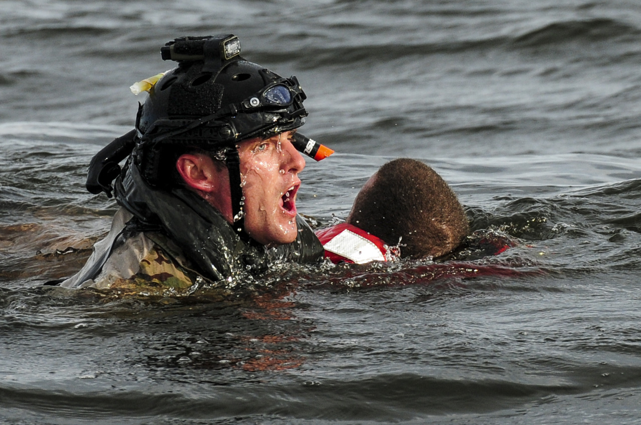 soldierporn:  Antics arguing semantics. U.S. Air Force airman from the 23rd Special