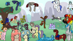 dewdusts:  300 followers part 1~ :D Mod pony: