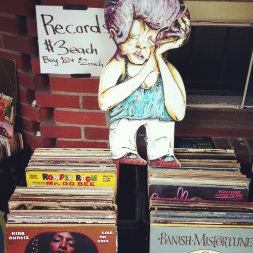 vinyl912:  I’ll be having another vinyl sale here in the next month or so, and they’ll be priced to move. This a pic from last time. -Jose