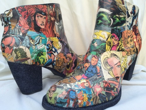 Boots: $150Step with all the confidence of a hundred superheroines in these Women of Marvel boots!He