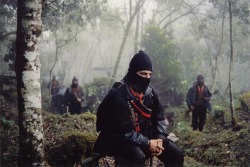 yellowswans:  &ldquo;The trenches of the Zapatistas belong to everybody who wants democracy, justice and liberty.&rdquo; - Subcomandante Marcos 