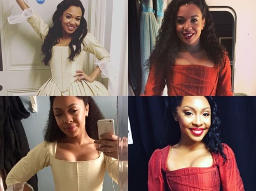 The current Peggy/Maria actresses among all four companies of Hamilton.
