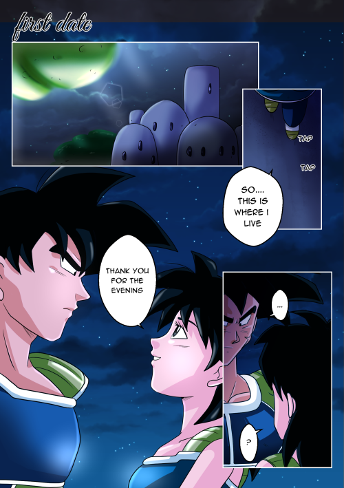 First Date - Bardock x GineMy short comic I drew for the @bardinezine :) hope you enjoy!