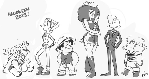 malerfique:  concept art oficial and bonus  http://rebeccasugar.tumblr.com/search/steven+universe   It occurs to me that Pearl must’ve been extremely frustrating to design because she changes pretty significantly in each concept art (except her