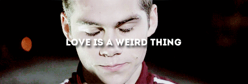 hoechlinteeth:Love is a weird thing [x]