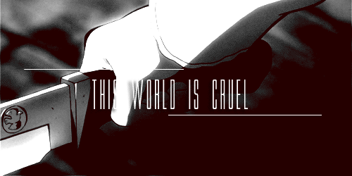 This world is a God damn horror show.