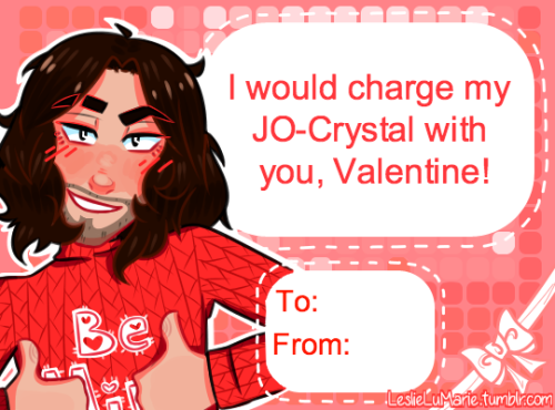 leslielumarie:The GameGrumps Valentine Day Cards are Finished! I like how they turned out! If a