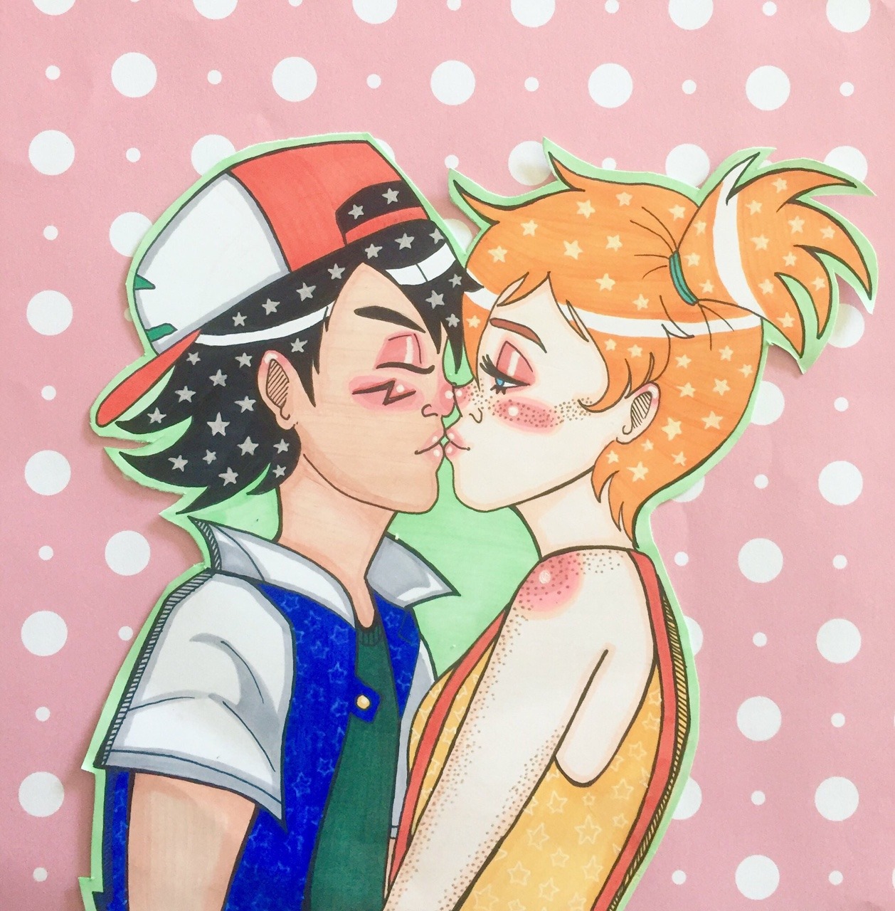 the tomboyish mermaid — bratdva: ash and misty would be so cute together...
