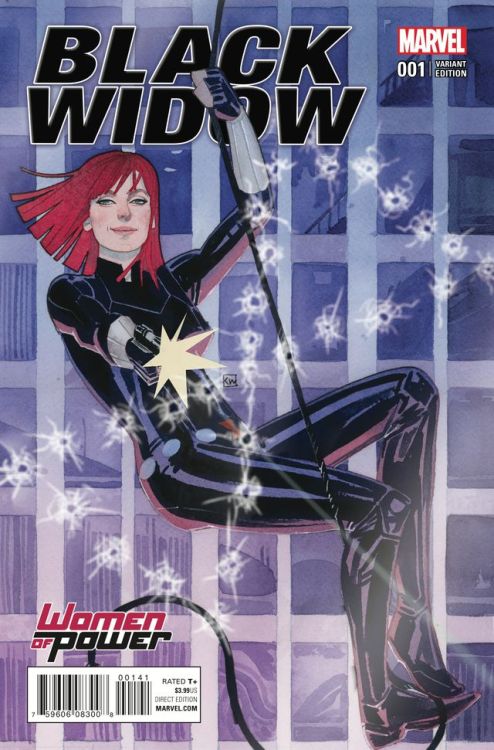 fuckyeahblackwidow:Variant Covers: Black Widow #1.