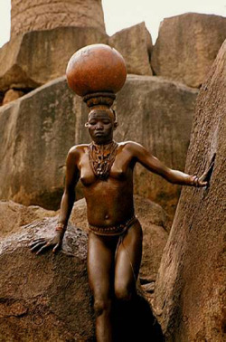 From The Last Of The Nuba, By Leni Riefenstahl.