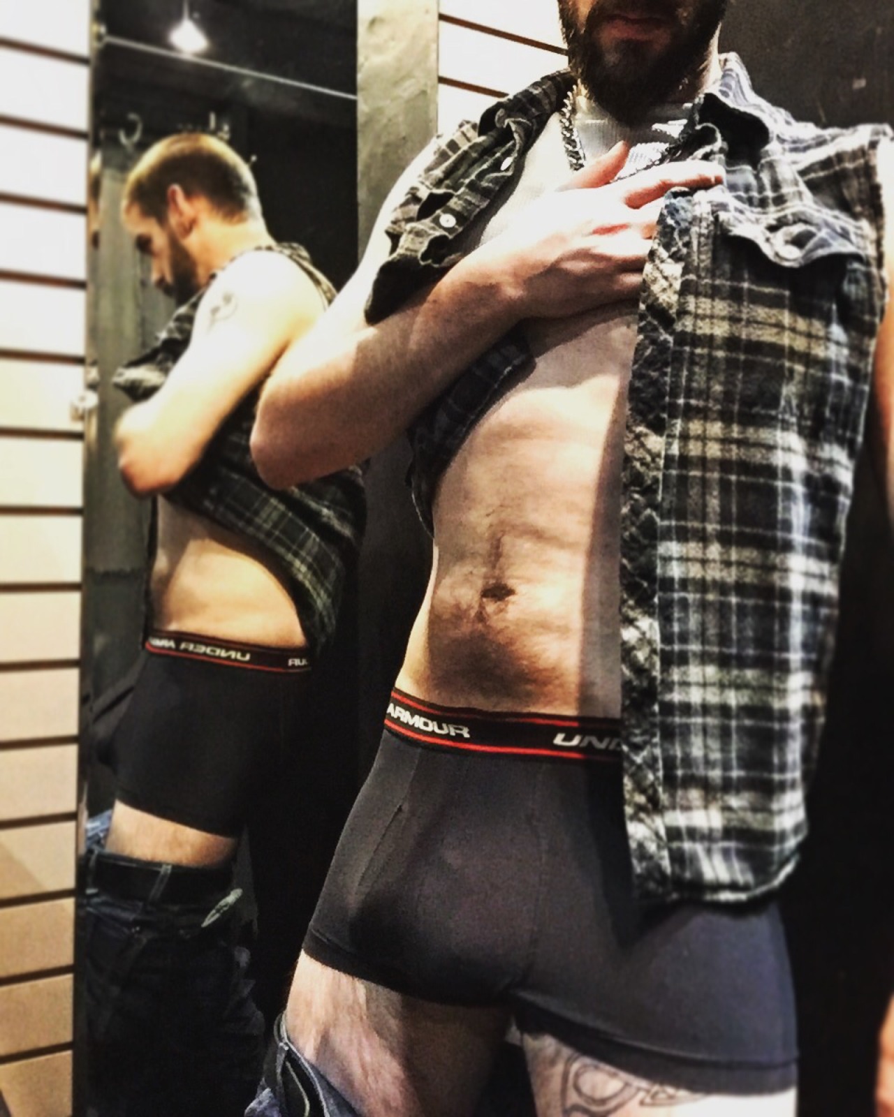 graffattak:  Actually wore underwear to work today for a change…