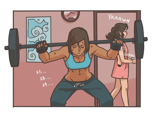 artsypencil:  Korra and Salami I’m extremely proud of this comic strip! Please check out/support my Patreon at www.patreon.com/user?u=4166319 as much as i love making these comics, doing it for free is hard. 