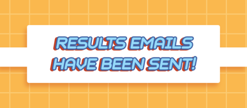 Mod app result emails have been sent! Thank you to all that applied! Please check your spam folder i