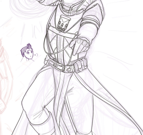 Commission preview. This outfit was a pain and a half.