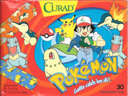pokescans:  US band-aid box, 2001 or so. 