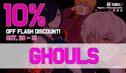FLASH DISCOUNT!!With less than 48 hours before preorders officially close, use the code GHOULS from 