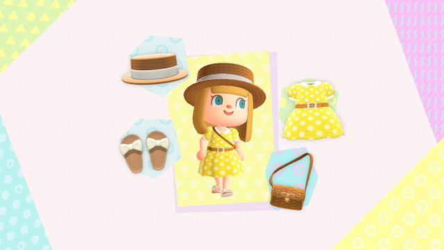 some of my favourite summer looks   🌴🌞💛 #mayorchloe#acnh#lacuna town