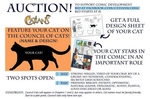 HEY CAT LOVERS!Want to immortalize your furry feline companion in the pages of a full-color comic se
