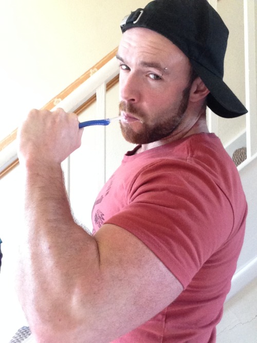 jaycottz1988:  Selfie whilst brushing those shinnies :D  The Jaycottz1988 Instagram   GET FOLLOWING ON TUMBLR AND INSTAGRAM!