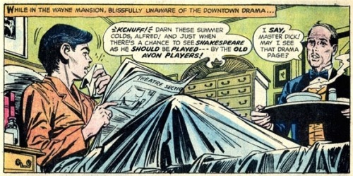 This Is Your Canon Reminder For The Day That Dick Is A Nerdy Li’l Shakespeare Buff. 