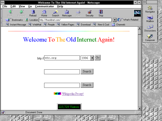Netscape Communicator 4.06
