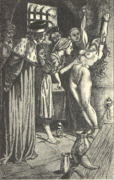 Inquisition witch torture woman