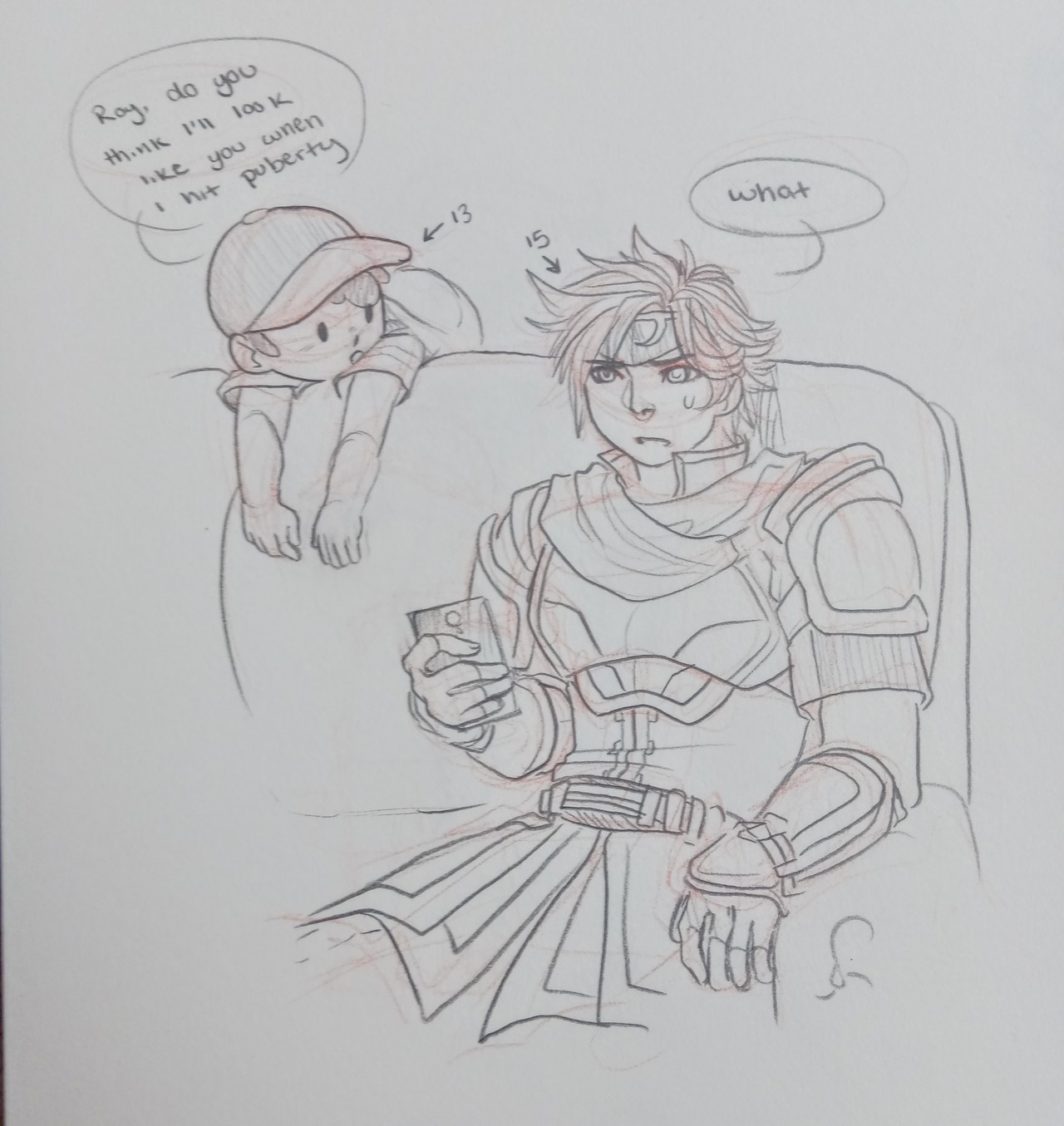 funny-that-its-blue:       just a group of smash doodles 