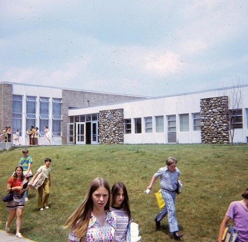 60s70sand80s:  Last Day of School, June 1971Photo by Andy Blair