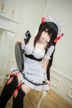 cosplayeverywhere:  Date a Live (デート・ア・ライブ) ~ Kurumi Tokisaki (時崎 狂三) 1, 2, 3. 