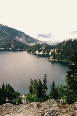 moody-nature:  Snow Lake | By The Young Men's