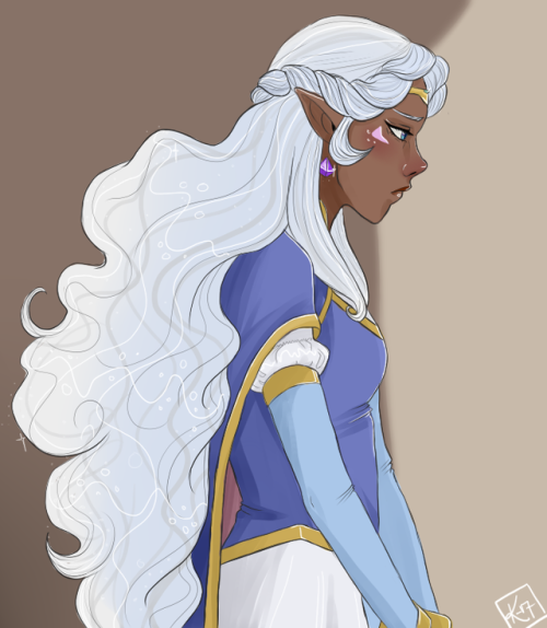 pastellance:space princess for my vld redraw series.