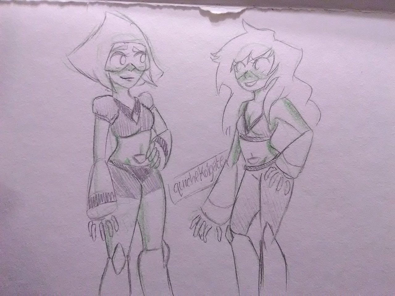 I love your new Peridots! And I especially love the navy-dot (totally not being biased