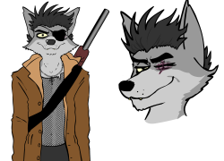 starfoxseries:  Still going over most of the other early-era characters for the flashback scenes to the ten-years-ago events of SF64, for example, when younger Wolf O’Donnell walks into the Fortuna City Bank with the rest of the Star Wolf team, and